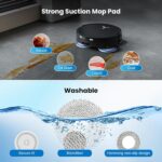 24 Pcs Replacement Parts for Ecovacs Deebot T50 Pro Omni / T50 Pro / T50 Omni Robot Vacuum, Include 1 Main Brush, 6 Dust Bags, 4 Filters, 6 Side Brushes, 6 Mop Pads and 1 Cleaning Tool - Image 8