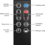 967197-13 Replacement Remote for Dyson Hot and Cool Fan,Control for Dyson HP01 HP00 Heat Cool Hot Pure Air Purifier Heater Tower Fan - Image 5