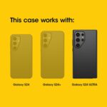 OtterBox Samsung Galaxy S24 Ultra Symmetry Series Case - Sunstone (Orange), Ultra-Sleek, Wireless Charging Compatible, Raised Edges Protect Camera & Screen - Image 3