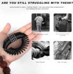 Motorcycle Helmet Cable Lock, Retractable Anti-Theft Helmet Lock with 4-Digital Combination Password, Security Cable Lock for Motorcycle Helmets Luggage Backpacks Strollers - Image 4