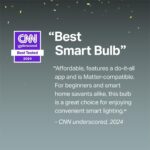 Tapo TP-Link Smart Light Bulbs, 1100 Lumens High Brightness (75W Equivalent), Matter-Certified, 16M Colors WiFi Light Bulb, Dimmable, Works w/Siri, Alexa & Google Home, A19 E26, L535E(4-Pack) - Image 3