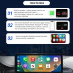 2025 Upgraded Wireless CarPlay Adapter, Convert Wired to Wireless Car Play, Plug & Play Mini CarPlay Wireless Adapter for Apple iPhone iOS 10+ & Vehicles 2015+, Fast Pairing & Stable Connection - Image 8