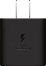 SAMSUNG 45W Wall Charger Power Adapter with Cable Included, Super Fast Charging for Galaxy Phones, Tablets and USB Type C Devices, Low Standby Power Consumption, EP-T4511XBEGUS, Black - Image 3