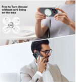 Magnetic Wireless Charger 15W Mag Safe Charger for Phone 16 Pro Max/16 Pro/16 Plus/16/15/14/13/12 Series 2 Pack Magnet Wireless Charging Station/Pad with Sleep-Friendly Light for AirPods 3/2/Pro - Image 6