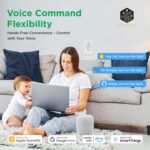 Best Connect Matter Smart Plug - Intelligent Socket Compatible with Homekit, Google Home, Alexa, SmartThings - Smart Outlet for Automatic Appliance Control,10A, 2.4GHz WiFi (10A - Pack 1) - Image 5