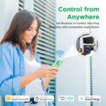 Best Connect Matter Smart Plug - Intelligent Socket Compatible with Homekit, Google Home, Alexa, SmartThings - Smart Outlet for Automatic Appliance Control,10A, 2.4GHz WiFi (10A - Pack 1) - Image 7