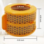 PH01 Carbon Fiber Evaporator Filter Replacement for Dyson PH01 PH02 PH03 PH3A PH04 replacement parts (Yellow 2 Pack) - Image 4