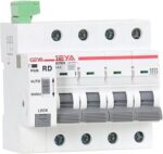 Din Rail GYM9 4P MCB with Autoreclose Device Automatic Reset Circuit Breaker Smart Home MCB Auto Recloser(4PMCB16A,GRD9M-R-AC220-Switch) - Image 3