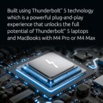 Kensington SD5000T5 Thunderbolt 5 Docking Station – Dual Display for MacBooks M1/M2/M3/M4 Pro and Max; Triple Display for Windows TB5; TB4 Compatible, 140W Power Delivery (K35201NA) - Image 8