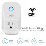 Jinvoo Smart Plug,WiFi Smart Plug,WiFi Outlet Socket Remote Control with Timer Function,Compatible with Alexa and Google Home,ETL FCC Listed (2 Pack) - Image 3