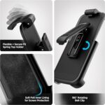 Encased Belt Clip Holster, for Spigen Tough Armor (iPhone 16 Pro) - Case is Not Included - Image 4