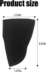 BESULEN Car Gear Shift Knob Cover, Anti-Slip Stable Car Interior Accessories Vehicles Transmission Lever Trim, Car Shift Lever Decor Universal Fit for Most Vehicles - Image 3