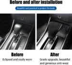 BESULEN Car Gear Shift Knob Cover, Anti-Slip Stable Car Interior Accessories Vehicles Transmission Lever Trim, Car Shift Lever Decor Universal Fit for Most Vehicles - Image 4