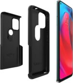 OtterBox Commuter Series Case for Moto g Stylus 5G 2021 (5G 2021 Version Only) with Cleaning Cloth - Non Retail Packaging - Black - Image 4