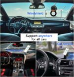 Car Phone Holder for MagSafe 360° Adjustable Cellphone Mount Stand, Vacuum Suction Magnetic Bracket,Cell Phone Holders for Your Car/Gym/Mirror Mount for iPhone 16 15 14 & Android Smartphones - Image 7