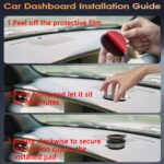 Car Phone Holder for MagSafe 360° Adjustable Cellphone Mount Stand, Vacuum Suction Magnetic Bracket,Cell Phone Holders for Your Car/Gym/Mirror Mount for iPhone 16 15 14 & Android Smartphones - Image 8