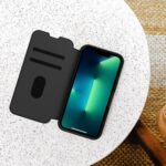 OtterBox iPhone 13 Pro (ONLY) Strada Series Case - Shadow, Card Holder, Genuine Leather, Pocket-Friendly, Folio case - Image 3