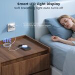 Magnetic Wireless Charger 15W 2 Pack Fast Mag Safe Charger for iPhone 16 Pro Max/16 Pro/16 Plus/16/15/14/13/12 Series Charging Pad for AirPods Series LED Magnet Charging Pad - Image 8