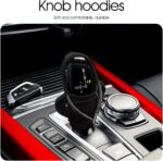 Fogfar 1 PC Automotive Gear Shift Knob Cover, Gear Stick Hooded Shirt, Car Interior Decorative Accessories, Universal for Most Cars, Trucks and Vans (Black) - Image 4