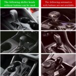 2 PCS Car Handbrake Cover, Automotive Gear Shifting Knob Cover, Anti-Slip and Anti-Scratch Vehicle Gear Handle & Handbrake Stick Protector Cover, Universal Car Accessories (Black+Red Line) - Image 6