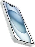 OtterBox iPhone 15 Plus and iPhone 14 Plus Symmetry Series Clear Case - (Clear), Snaps to MagSafe, Ultra-Sleek, Raised Edges Protect Camera & Screen - Image 4
