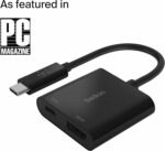 Belkin USB C to HDMI Adapter + USBC Charging Port to Charge While You Display, Supports 4K UHD Video, Passthrough Power up to 60W for Connected Devices, Compatible with MacBook, iPad, Windows - Image 3