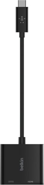 Belkin USB C to HDMI Adapter + USBC Charging Port to Charge While You Display, Supports 4K UHD Video, Passthrough Power up to 60W for Connected Devices, Compatible with MacBook, iPad, Windows - Image 4