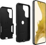 OtterBox Galaxy S22+ Commuter Series Case - BLACK, slim & tough, pocket-friendly, with port protection - Image 6