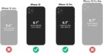 OtterBox iPhone 12 & iPhone 12 Pro (Only) - Defender Series Case - Berry Potion - Holster Clip Included - with Screen Protector - Microbial Defense Protection - Non-Retail Packaging - Image 3