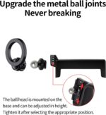 Car Phone Holder for 2024 2025 VW ID.4/2025 VW ID.Buzz Accessories 12.9-Inch Screen Fixed Clip, 360° Rotation Phone Mount Compatible with MagSafe - Image 9