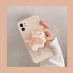 Waterproof Cute Kawaii Cat Phone Grip/Phone Accessory/Phone Holder/Phone Stand/New Stronger Grip (Orange) - Image 5