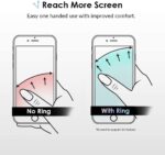 VELVET CAVIAR Cell Phone Ring Holder - Finger Ring & Stand - Improves Phone Grip Compatible with iPhone, Galaxy, Most Smartphones (Pink Stardust Glitter) - Image 4