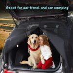 Car Tailgate Mesh Screen, Magnetic Mount Auto Tailgate Rear Windshield Sunshade Net, Breathable Trunk Mesh Tent Vehicle Camping for SUV Van MPV, Camping Gear Accessories (M: 63"×59") - Image 7