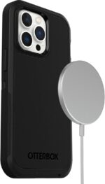 OtterBox iPhone 13 Pro (ONLY) Defender Series XT Case - Single Unit Ships in Polybag, Ideal for Business Customers - Black, screenless, Rugged, Snaps to MagSafe, Lanyard Attachment - Image 7
