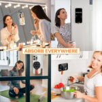 Magnetic Suction Cup Phone Mount, Ultra-Comfort Silicone Suction Grip Holder Stand for MagSafe, Hands-Free Mirror Shower Phone Holder Mount for TikTok/Video/Selfies/Shower - Image 6