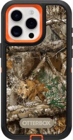 OtterBox iPhone 15 Pro Max (Only - Defender Series Case - Realtree Blaze Edge (Camo) - Screenless - Rugged & Durable - with Port Protection - Holster Clip Includes - Non-Retail Packaging - Image 4