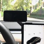 Tesla Model Y/Model 3 Accessories Phone Mount for MagSafe,Car Phone Holder Mount for Tesla 3/Y/S/X【Strongest Magnet Power】 Fits All Phones - with Magnetic Ring (Black Magnetic Regular Model) - Image 3