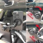 Tesla Model Y/Model 3 Accessories Phone Mount for MagSafe,Car Phone Holder Mount for Tesla 3/Y/S/X【Strongest Magnet Power】 Fits All Phones - with Magnetic Ring (Black Magnetic Regular Model) - Image 5