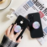 Clear Crystal Glitter Collapsible Expanding Moblile Cell Phone Grip Stand Holder for Smartphones and Tablets Phone Accessory（Colorful Glitter） - Image 3