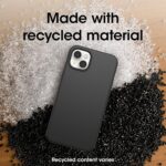 OtterBox iPhone 14 Plus Symmetry Series+ Case - BLACK , Ultra-sleek, Snaps to MagSafe, Raised Edges Protect Camera & Screen - Image 6