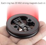 Dual Ring Magnetic Phone Holder– Ultra-Compact, Foldable, and Durable Aluminum Alloy Phone Stand for iPhone 12 13 14 15 16 (Compatible with MagSafe Cases) - Image 5