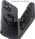 Dual Ring Magnetic Phone Holder– Ultra-Compact, Foldable, and Durable Aluminum Alloy Phone Stand for iPhone 12 13 14 15 16 (Compatible with MagSafe Cases) - Image 8