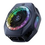Black Shark Magnetic Phone Cooler 5 Pro - 18 Addressable RGB LEDs, Detachable Grip, APP-Controlled Thermostatic Cooling Fan for iPhone MagSafe/Android/iPad -Gaming/Streaming/Photography - Image 7