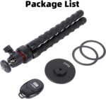 Flexible Mini Tripod for MagSafe, Portable Small Magnetic Phone Tripod with Wireless Remote for Video Recording/Vlogging/Selfie, Compatible with iPhone 16 15 14 Pro Max 13 12 Series - Image 7
