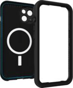 OtterBox FRĒ Series Waterproof Case with MagSafe (Designed by LifeProof) for iPhone 14 - Black - Image 4