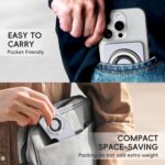 Upgraded for MagSafe Wallet with Grip, Stronger Magnetic Wallet for iPhone 16/15/14/13/12 Series, Magnetic Card Holder with Adjustable Stand, RFID Blocking, Holds up to 7 Cards (Gray) - Image 8