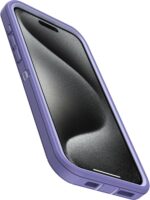 OtterBox iPhone 15 Pro Max (Only) - Defender Series Case - Mountain Majesty (Purple) - Case Only - Screenless - Rugged & Durable - with Port Protection - Non-Retail Packaging - Image 4