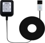 18Volt Doorbell Power Supply 33 Foot Output Line and 18V500MA Transformer Converter Compatible with Arlo, Nest, Wyze, Eufy, Ring Video Doorbell Power Adapte（33 feet Black） - Image 2