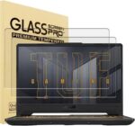 2 Pack 15.6 Inch Tempered Glass Screen Protector For ASUS TUF 15.6 Inch Gaming Laptop, ASUS VivoBook 15, ZenBook 15/ZenBook Pro 15, Rog Zephyrus G15, TUF A15 F15, 9H Hardness - Image 2