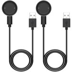2 Pack for Amazfit Bip 6 Charger, Charging Dock&Cable Compatible with Amazfit Bip 6 Smart Watch Charger Cable - Image 2